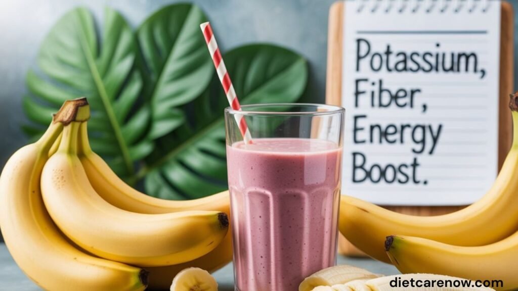 Peanut Butter Banana Chocolate Smoothie