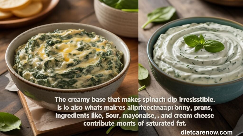 Spinach Dip Nutrition