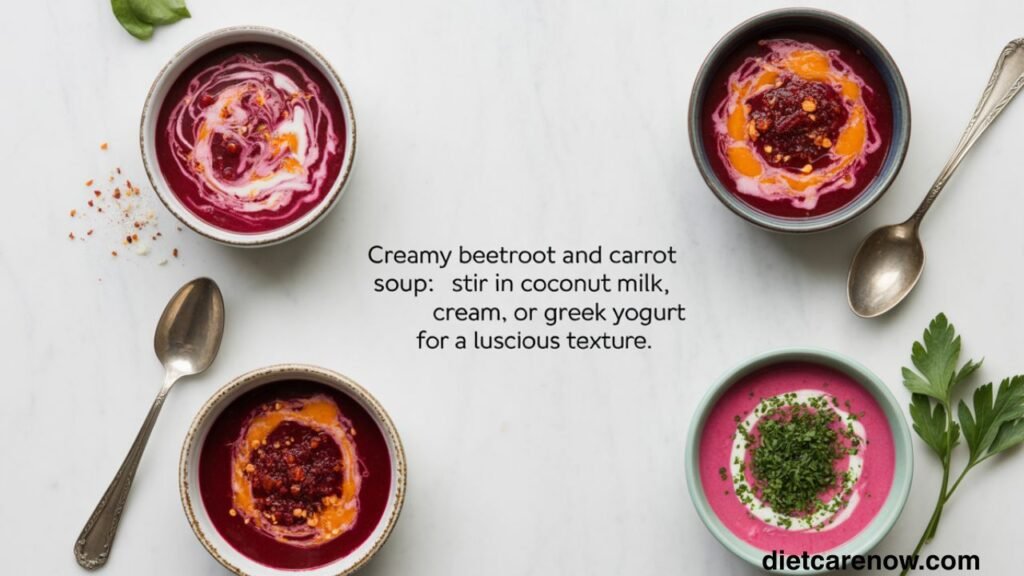 Beetroot and Carrot Soup