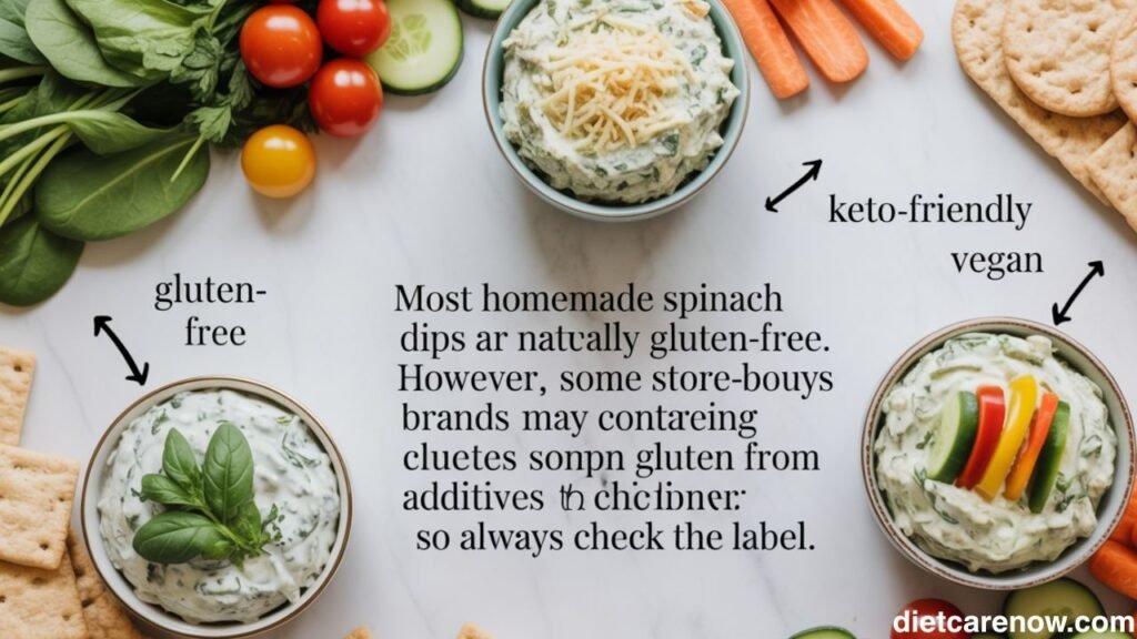 Spinach Dip Nutrition