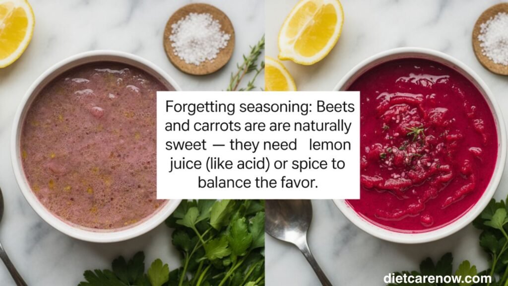 Beetroot and Carrot Soup