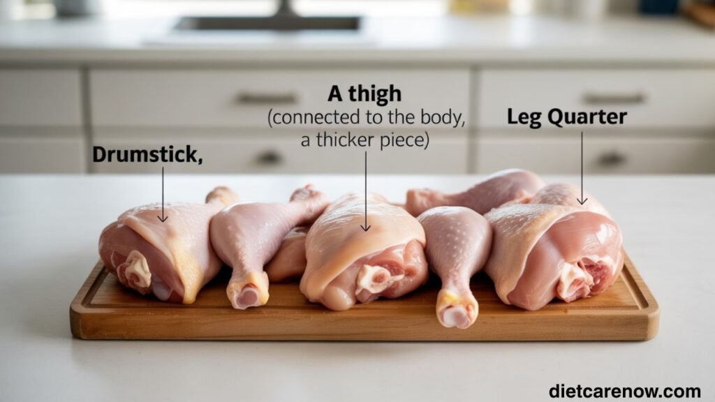 Skinless Chicken Leg Calories