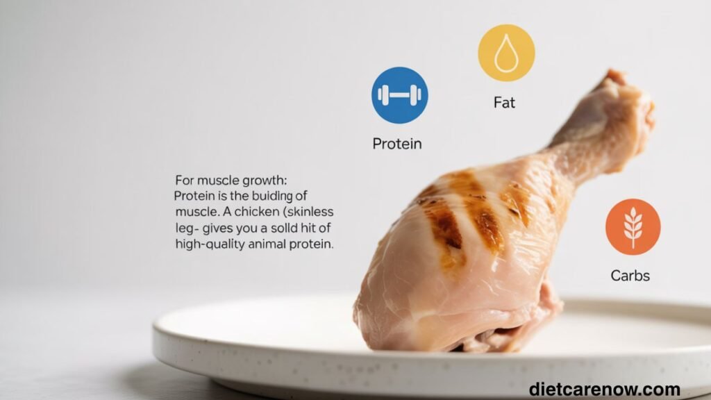 Skinless Chicken Leg Calories