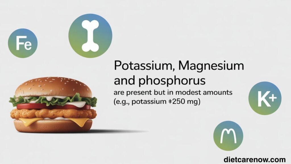 Plain McChicken Nutrition