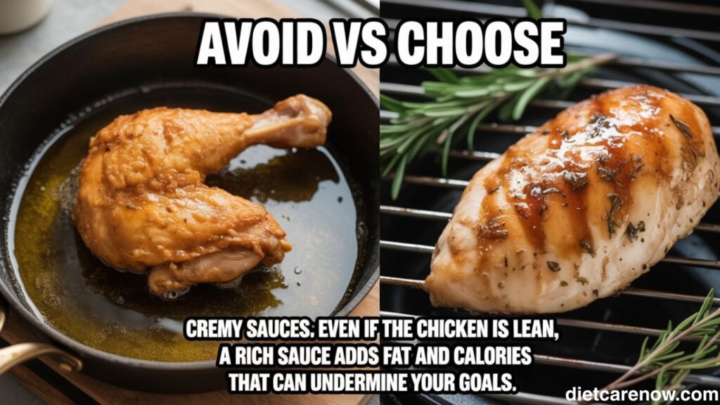 Skinless Chicken Leg Calories