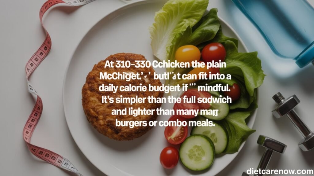 Plain McChicken Nutrition