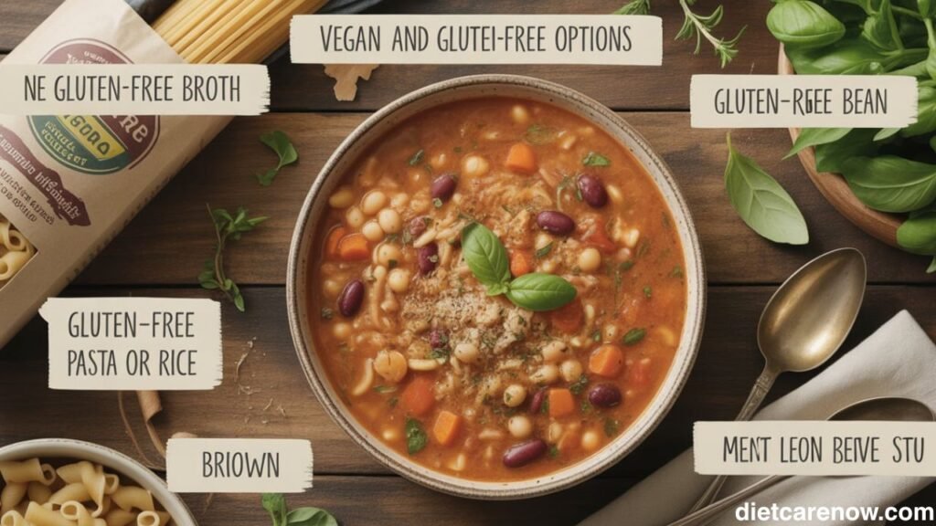 minestrone soup nutrition