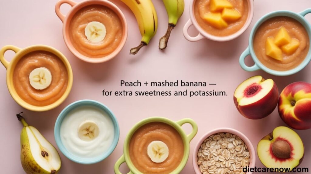 Peach Puree for Baby