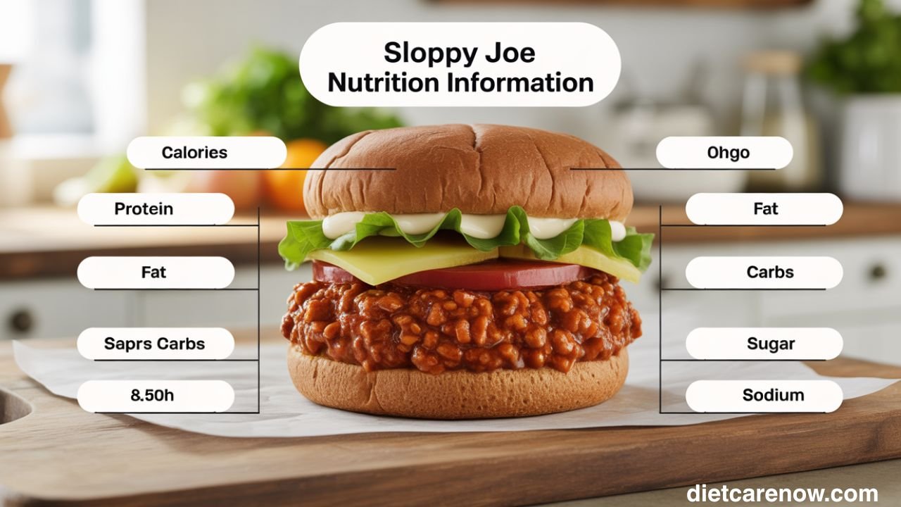 Sloppy Joe Nutrition Facts