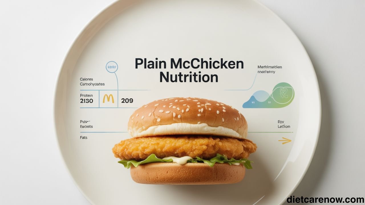 Plain McChicken Nutrition